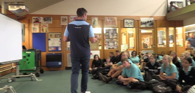Fittler teaches students how to deal with pressure