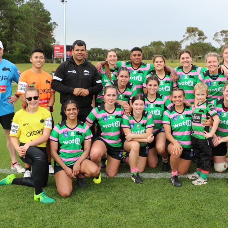 Reporting for duty: Katie Brown on her Rabbitohs debut at 28