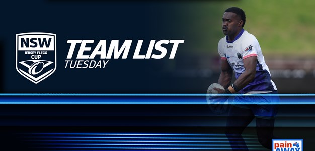 Team List Tuesday | Jersey Flegg Cup - Round 22