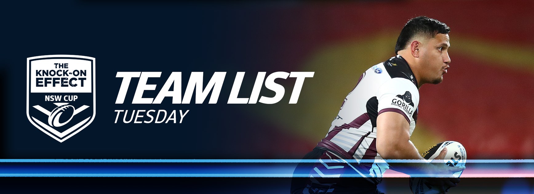 Team List Tuesday | The Knock-On Effect NSW Cup - Round 19