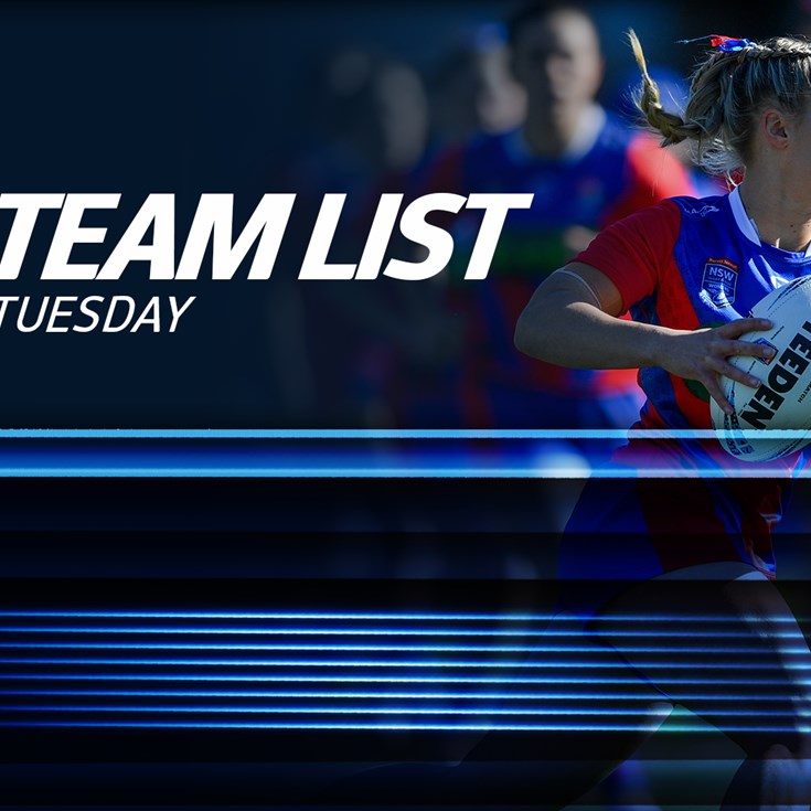 Team List Tuesday | Harvey Norman NSW Women's Premiership - Round Four