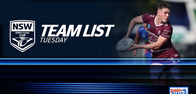 Team List Tuesday | Jersey Flegg Cup - Round 15