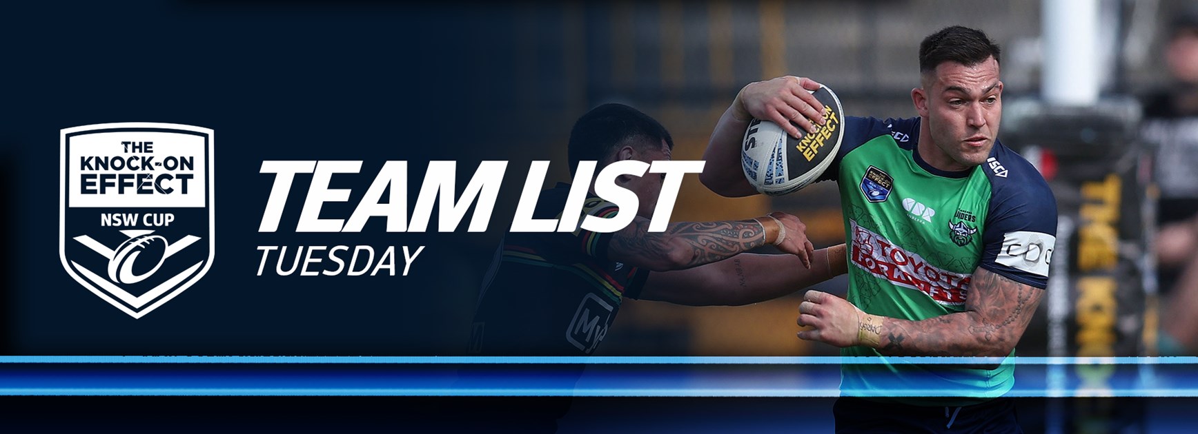 Team List Tuesday | The Knock-On Effect NSW Cup - Preliminary Final