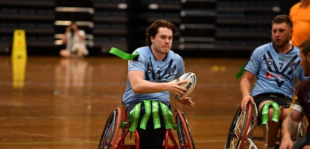 'Can't get enough': Luff rewarded for commitment to wheelchair game