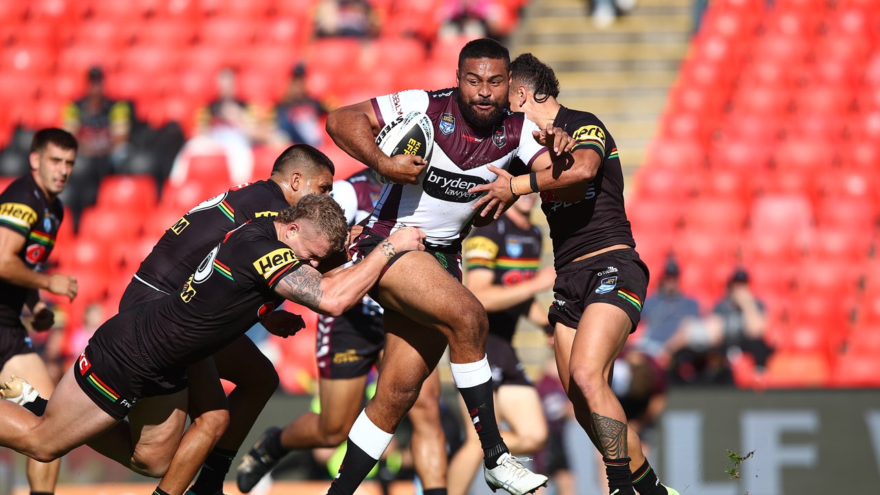 Penrith Panthers v Brisbane Broncos, Half-time Highlights