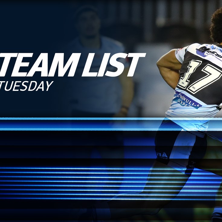 Team List Tuesday | Jersey Flegg Cup - Round 23