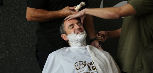 Freddy shaves down for Movember