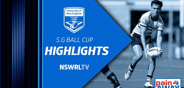 NSWRL TV Highlights UNE SG Ball Round 9