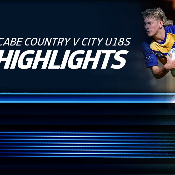 NSWRL TV Highlights | CABE Country v City U18s