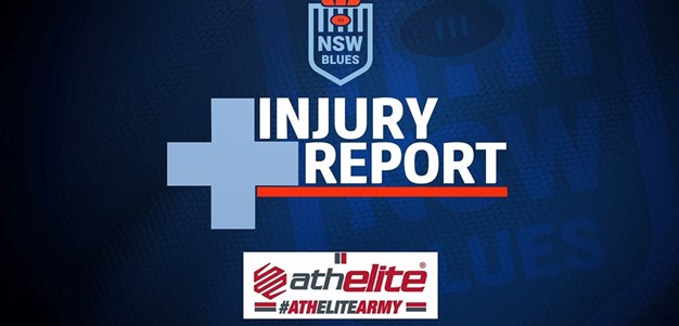 AthElite Injury Report | Mens Origin Game I