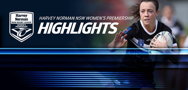 NSWRL TV Highlights | Harvey Norman NSW Women's Premiership - Round Three