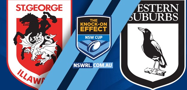 NSWRL TV Highlights | NSW Cup Dragons v Magpies - Round 20