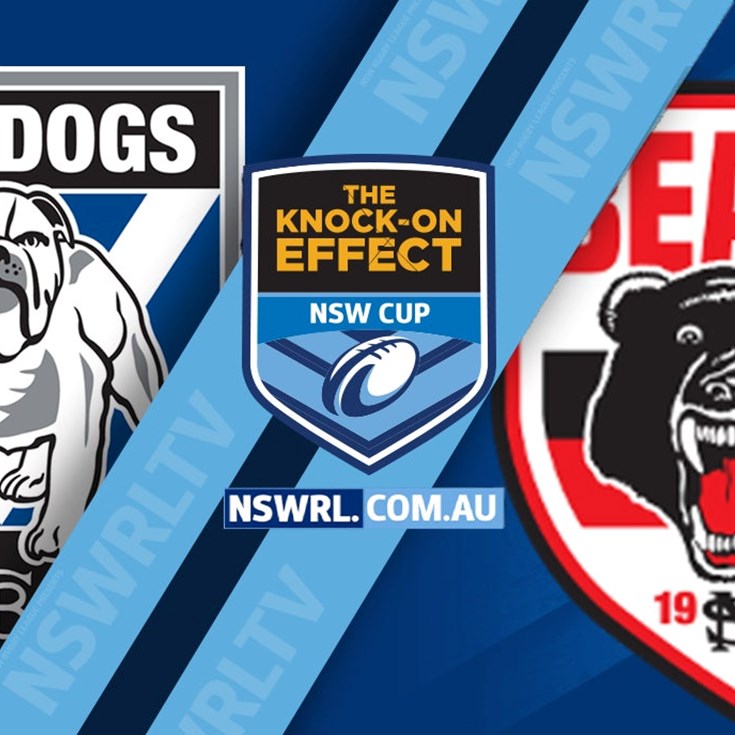 NSWRL TV Highlights | NSW Cup Bulldogs v Bears - Round 21