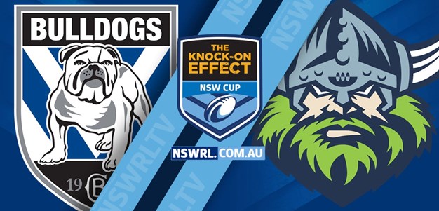 NSWRL TV Highlights | NSW Cup Bulldogs v Raiders - Round 22
