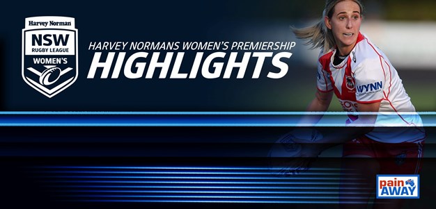 NSWRL TV Highlights | Harvey Norman NSW Women's Premiership - Dragons v Mounties - Round Six