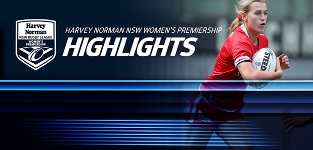 NSWRL TV Highlights | Harvey Norman NSW Women's Premiership - Round Nine