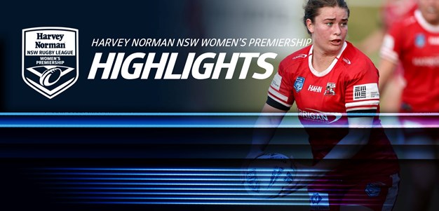 NSWRL TV Highlights | Harvey Norman NSW Women's Premiership - Round 11