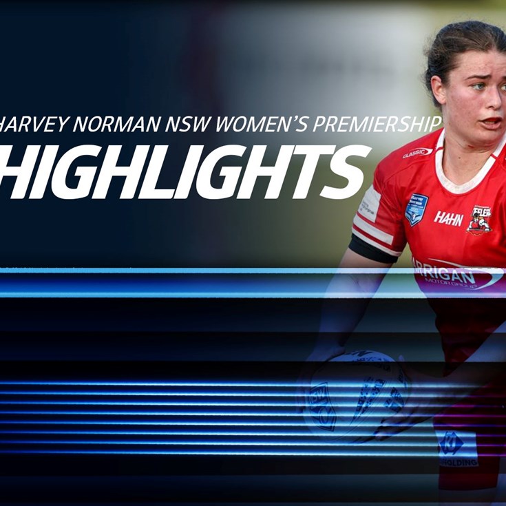 NSWRL TV Highlights | Harvey Norman NSW Women's Premiership - Round 11