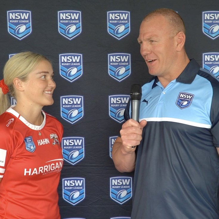 Harvey Norman NSW Women's Premiership Captain's Call - Lily Rogan