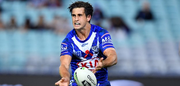 Lachlan Lewis injured in Bulldogs' Canterbury Cup NSW win