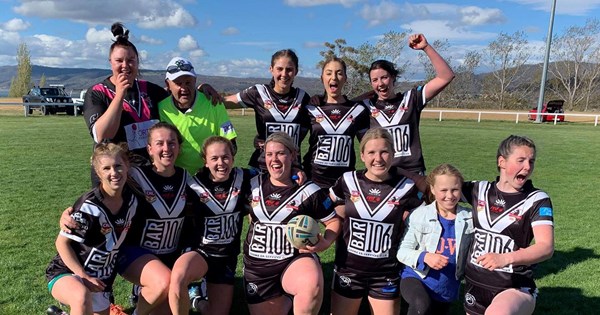 Players line up to compete in Group 16 Women's Nines Finals | NSWRL