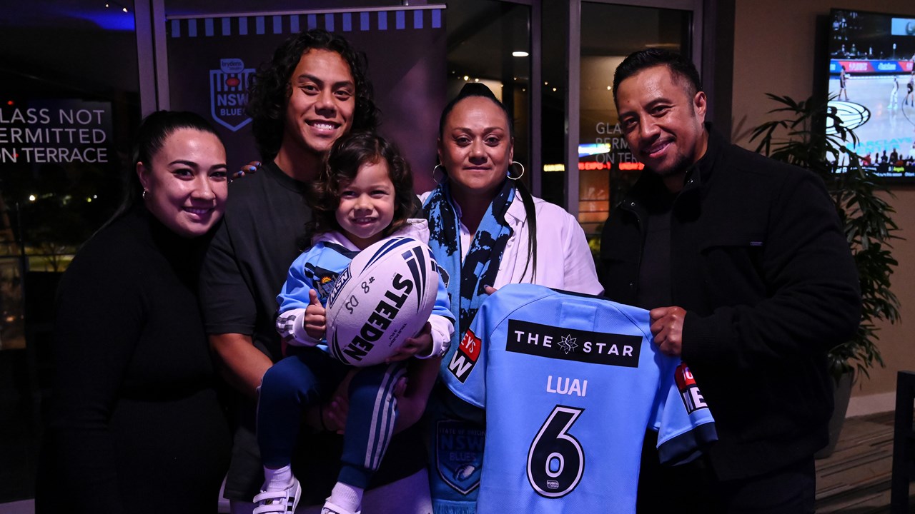 Jersey Presentation: Jarome Luai  Official website of the Penrith