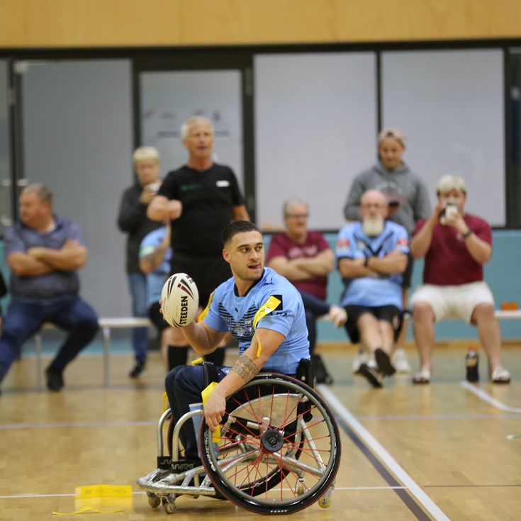 NSW goes down in wheelchair thriller