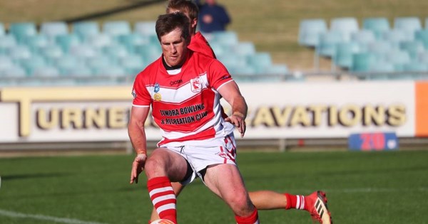 Former NRL star Josh McCrone’s boot wins the day for the Temora Dragons over the Wagga Kangaroos