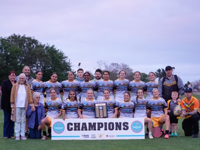 Brodie Pearson Memorial 9s women's champions for 2024 Steel City Elite. Photos: NU Focus Photography