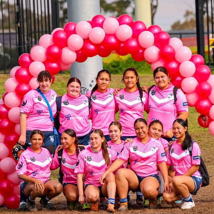 Brothers Penrith turn pink