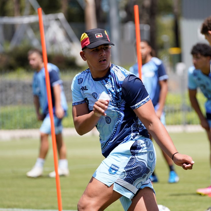 Indigenous talent gather for NSW Koori U17s camp