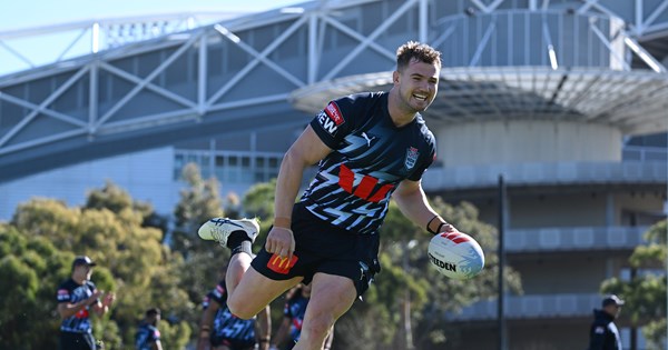 NSW Blues forward Hudson Young welcomes advice from his Canberra coach and former True Blue Ricky Stuart